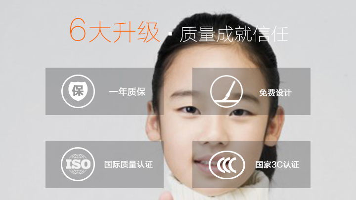 六大升級(jí)，質(zhì)量成就信任